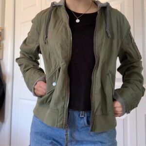 Hollister Olive Green Jacket